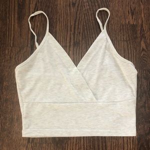 SHEIN grey cropped tank